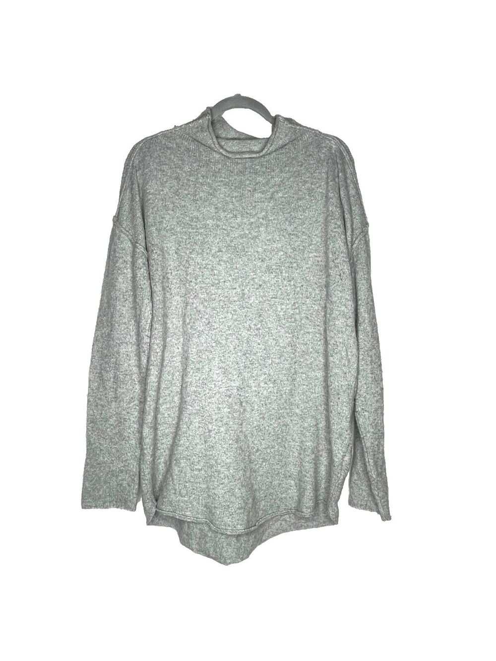 Nordstroms BP  Womens Gray Size Large  Cowlneck Tunic Sweater Cozy Fall Casual